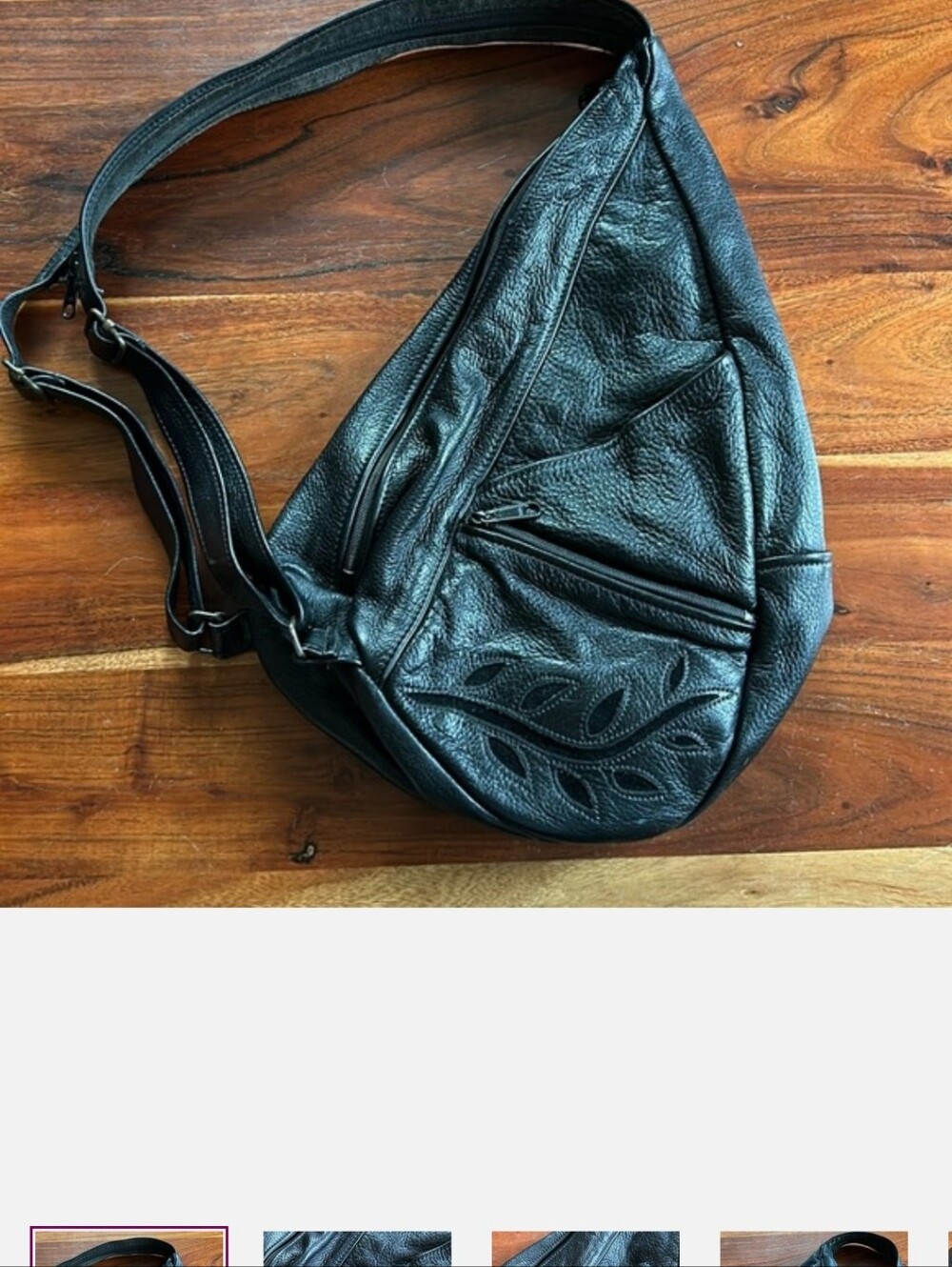 NERICCIO – GENUINE LEATHER SLING/SHOULDER BAG